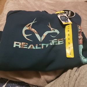 Realtree blue green hoodie